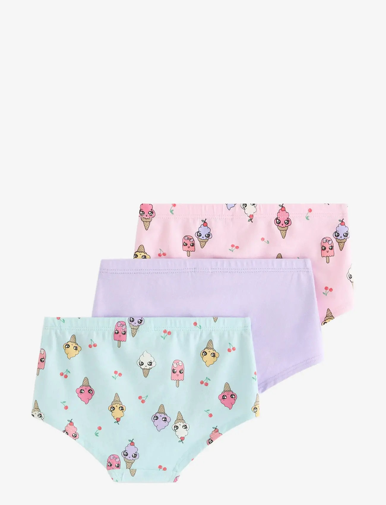 Lindex - 3-pack hipster briefs - trusser - light pink - 1