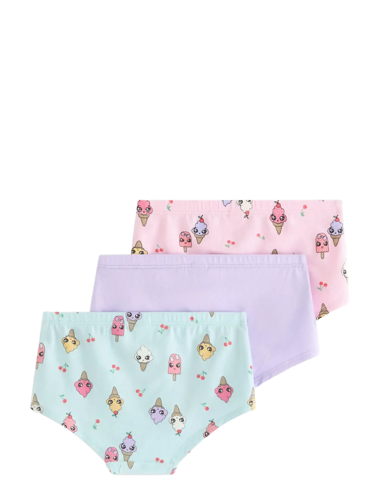 Lindex - 3-pack hipster briefs - shoppa efter ålder - light pink - 1