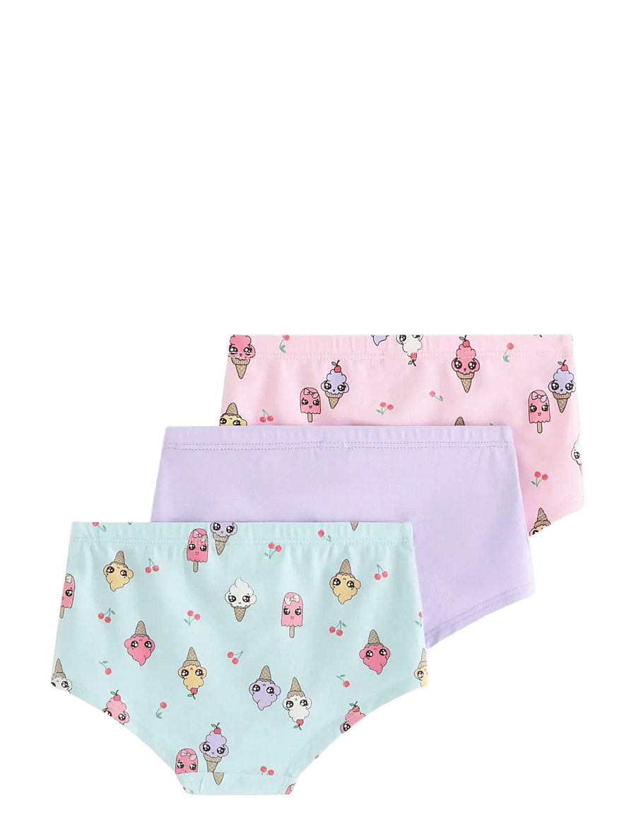 Lindex - 3-pack hipster briefs - shoppa efter ålder - light pink - 1