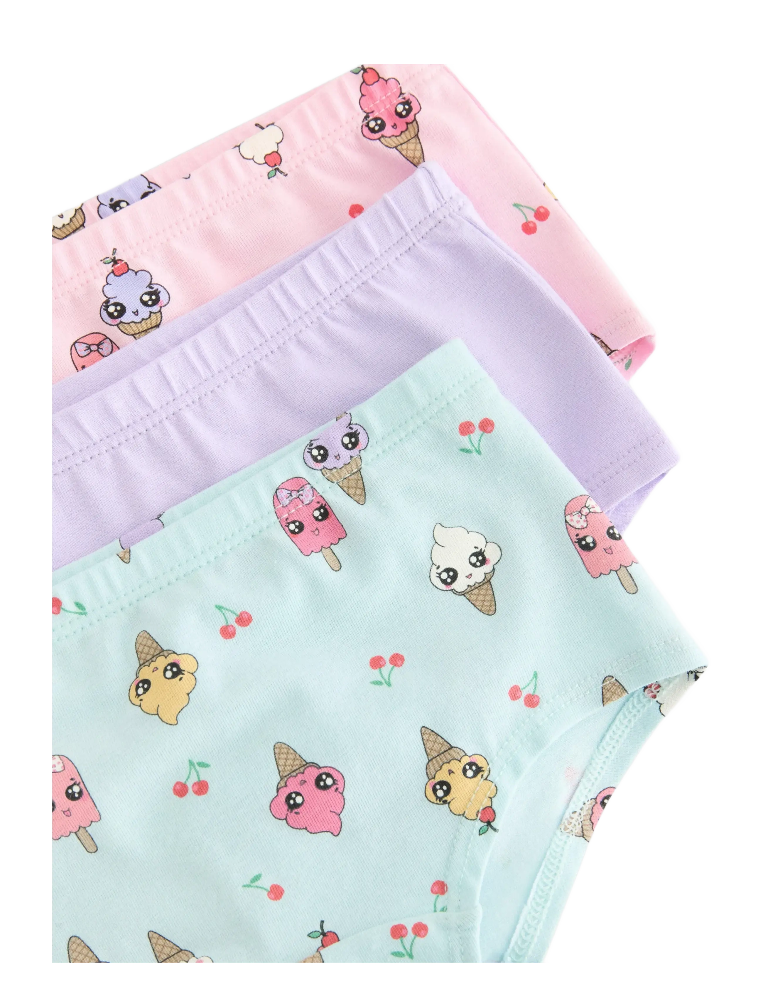 Lindex - 3-pack hipster briefs - shoppa efter ålder - light pink - 2