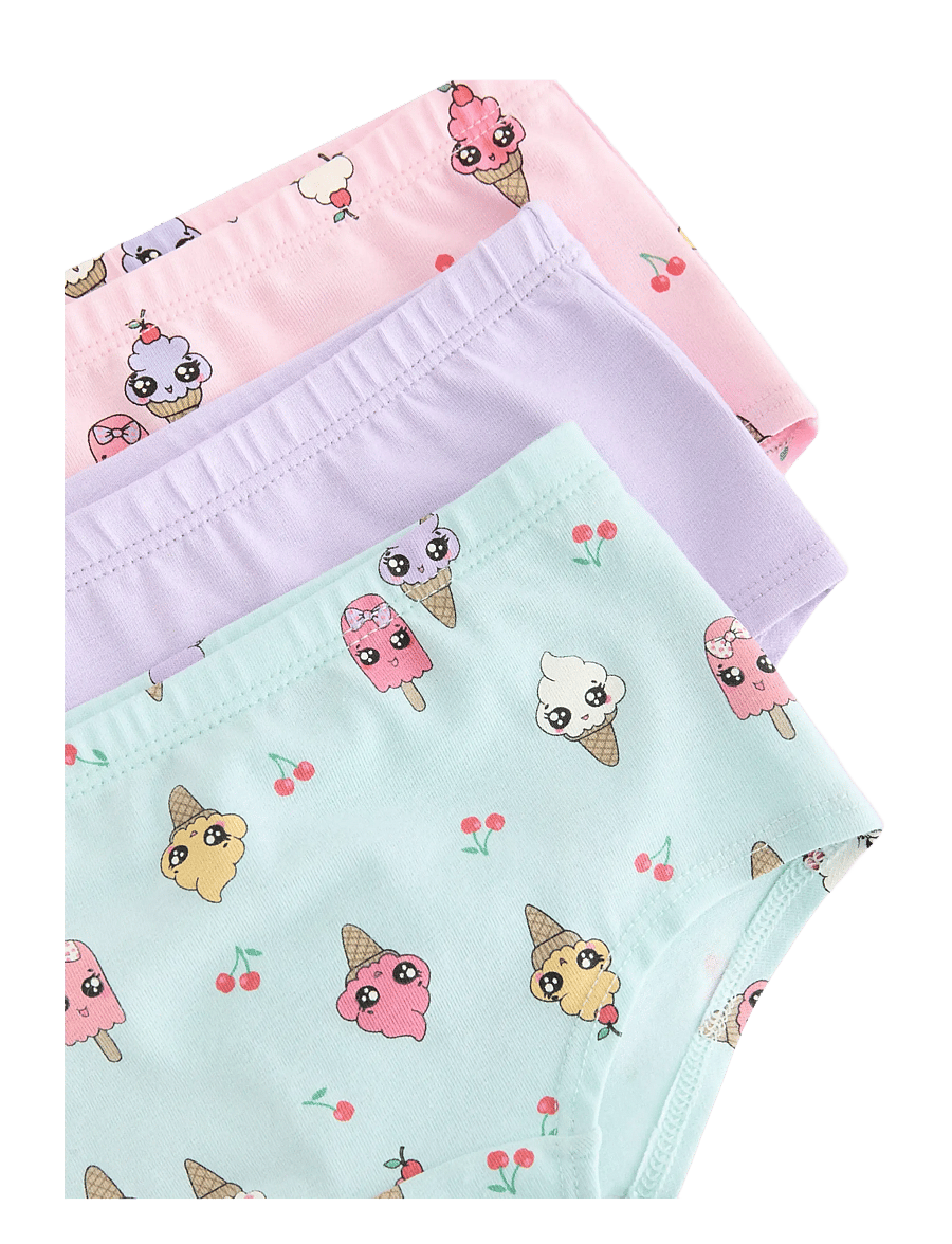 Lindex - 3-pack hipster briefs - shoppa efter ålder - light pink - 2