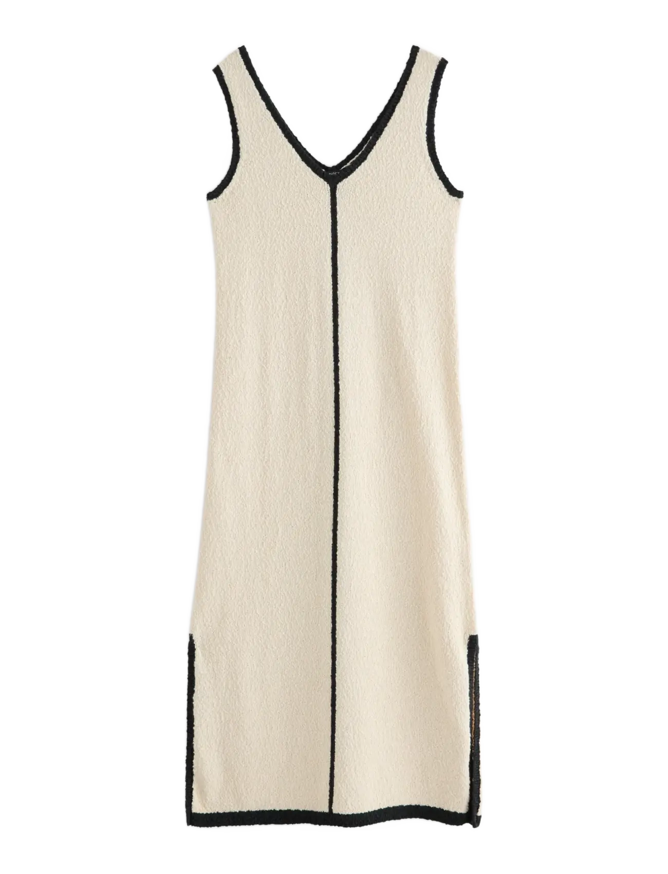 LINDEX Strick Midi Kleid Beige - S - Damen