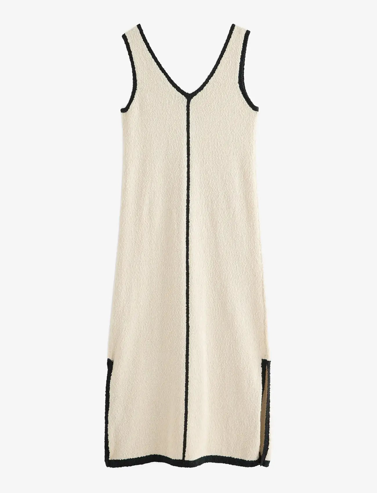 Lindex - Knitted midi dress - stickade klänningar - light beige - 2