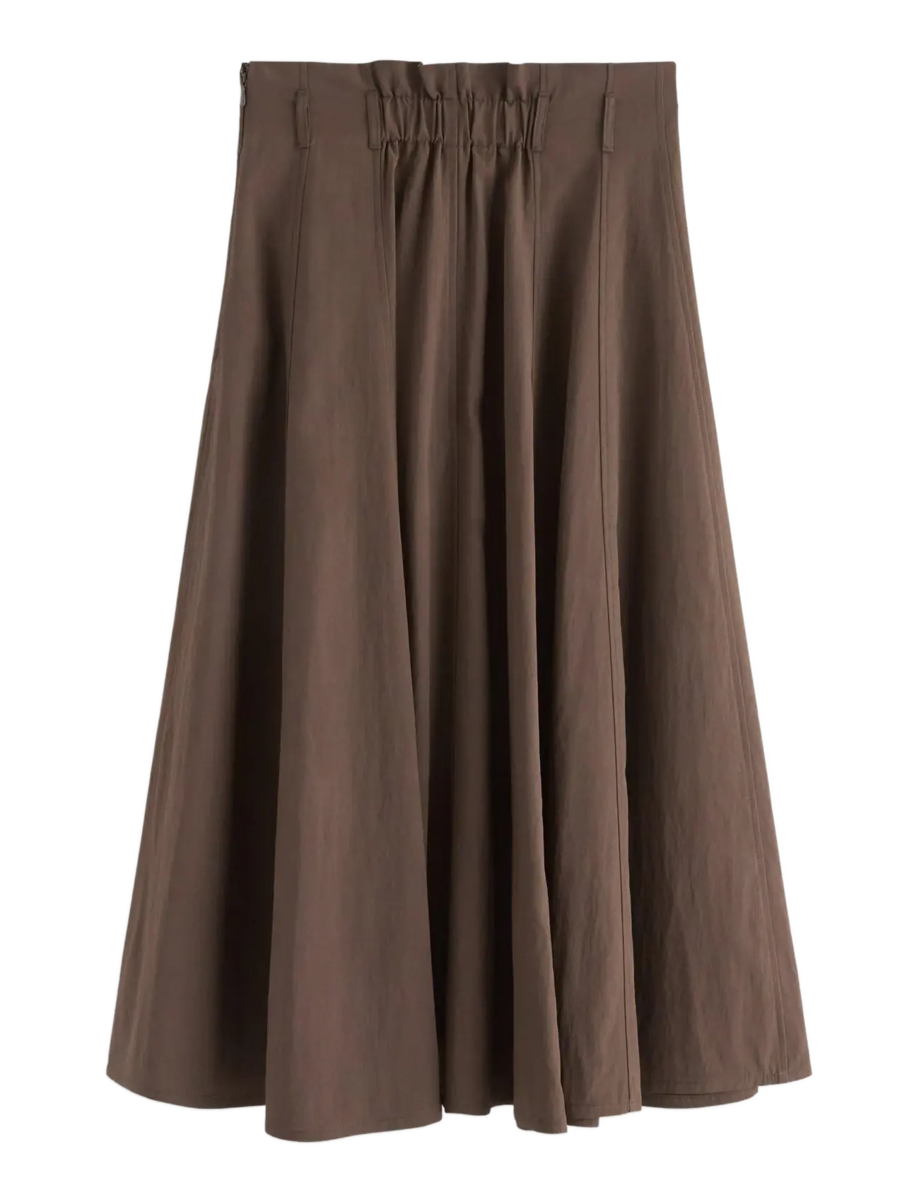 Lindex - Midi skirt - midi kjolar - dark dusty brown - 1