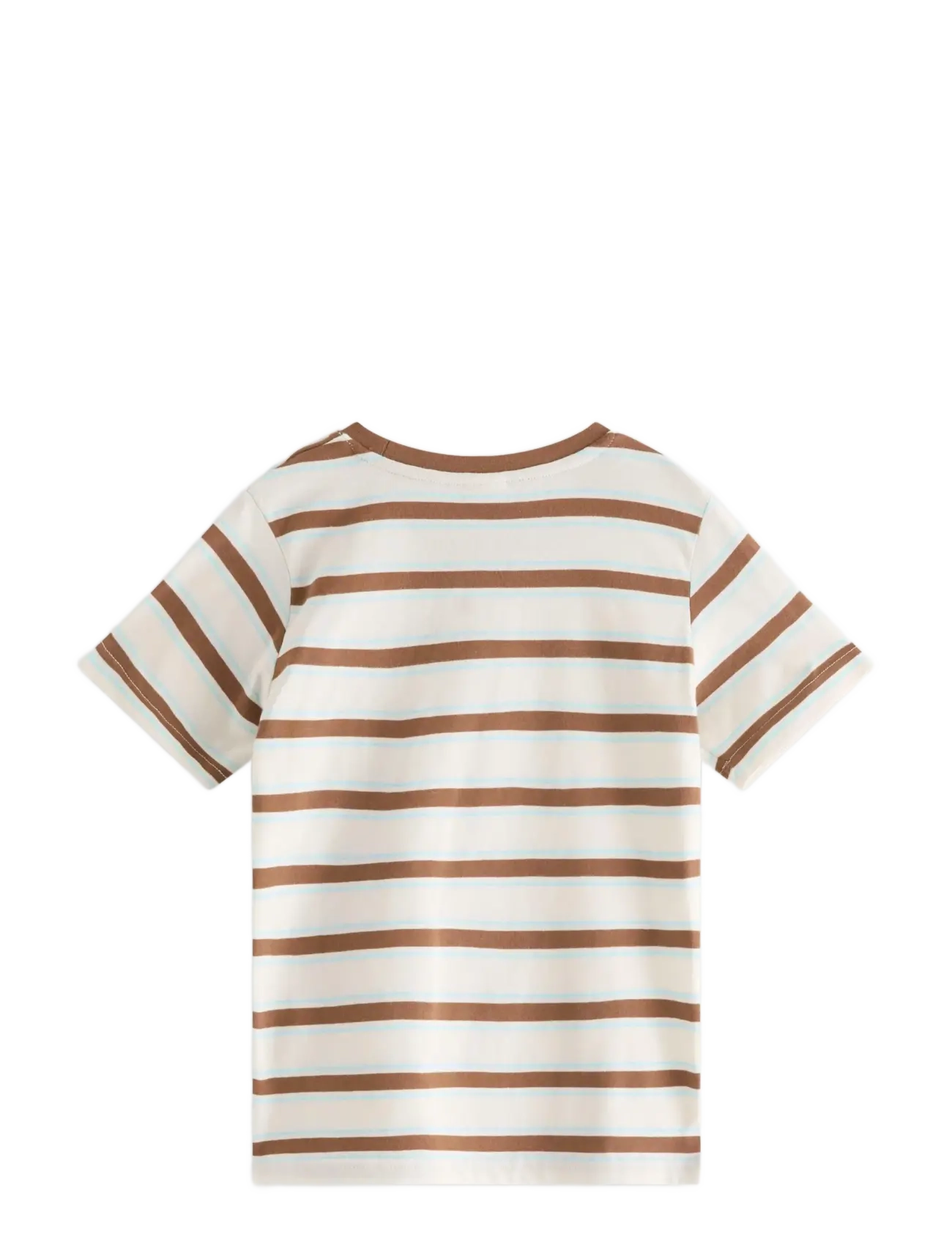 Lindex - Short-sleeved top - t-shirts à manches courtes - brown - 2