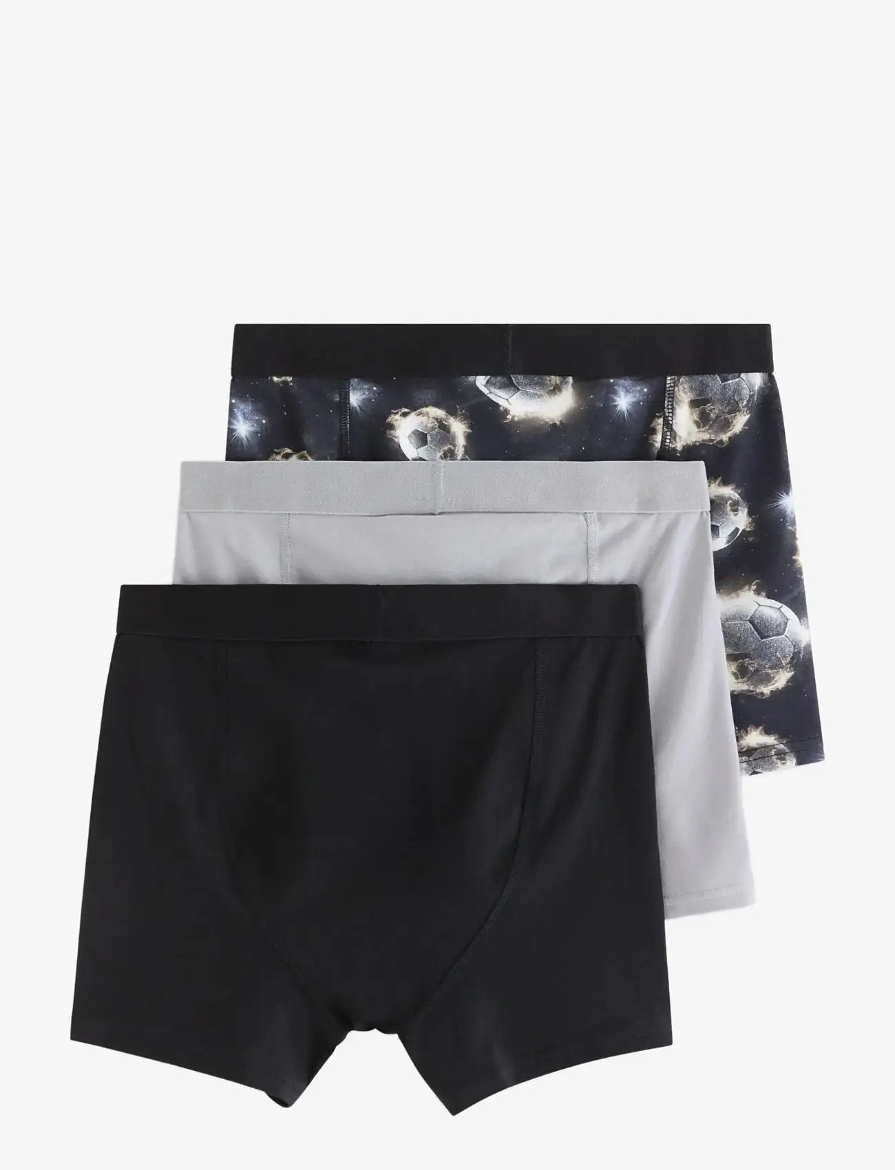 Lindex - 3-pack boxer shorts - underpants - black - 1