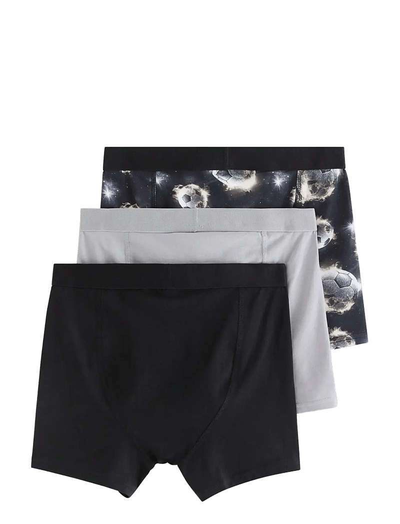 Lindex - 3-pack boxer shorts - underpants - black - 1