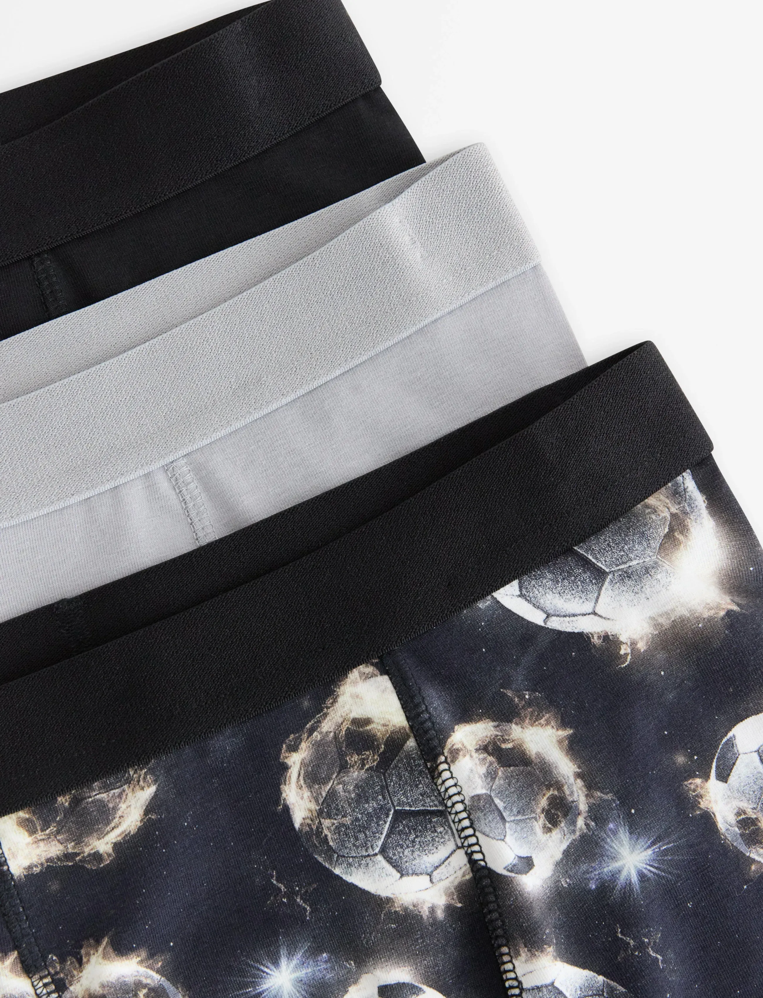 Lindex - 3-pack boxer shorts - apakšbikses - black - 2