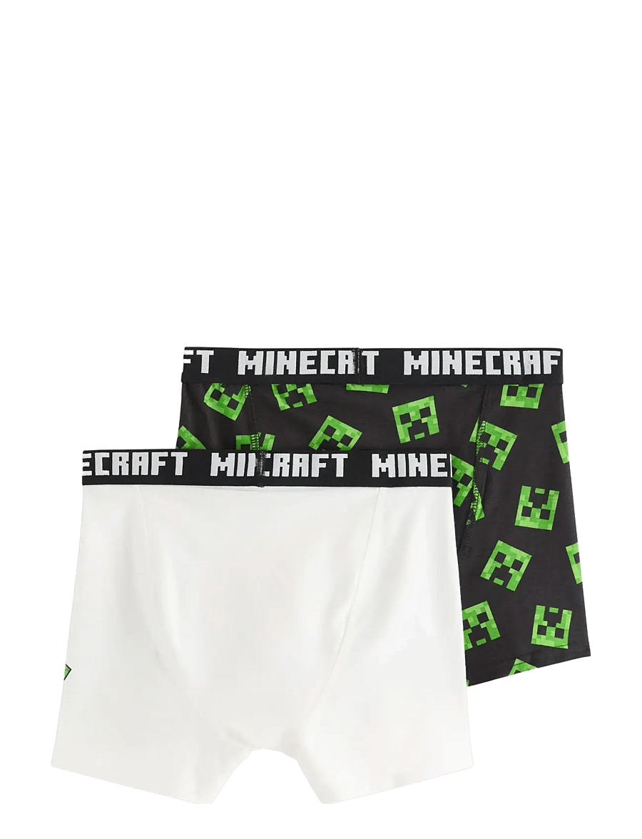 Lindex - 2-pack Minecraft boxer shorts - unterhosen - black - 1