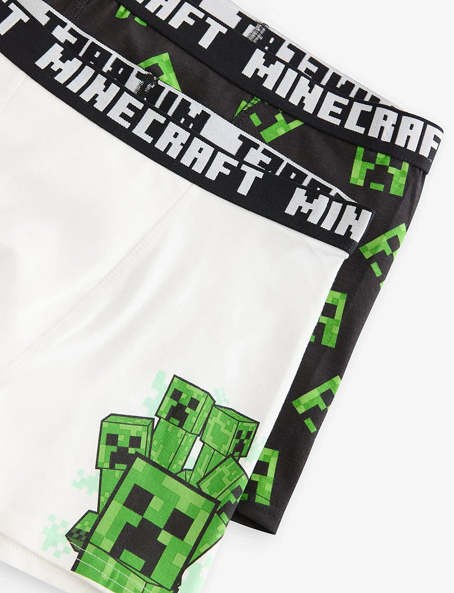 Lindex - 2-pack Minecraft boxer shorts - unterhosen - black - 2