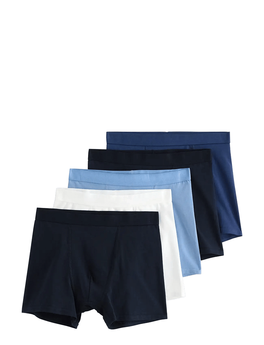 Lindex - 5-pack boxer shorts - aluspüksid - dark navy - 0