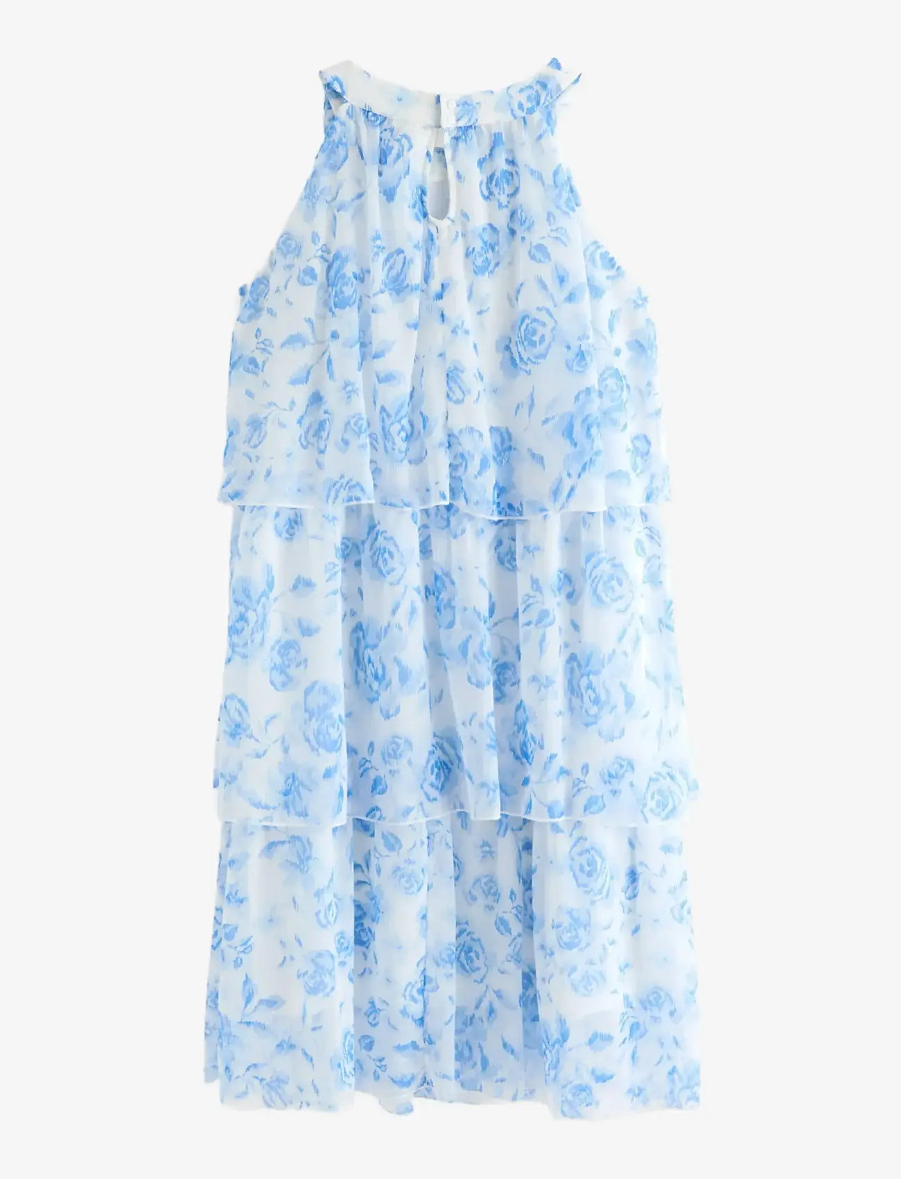 Lindex - Dress with flounces - Ærmeløse hverdagskjoler - off white - 2