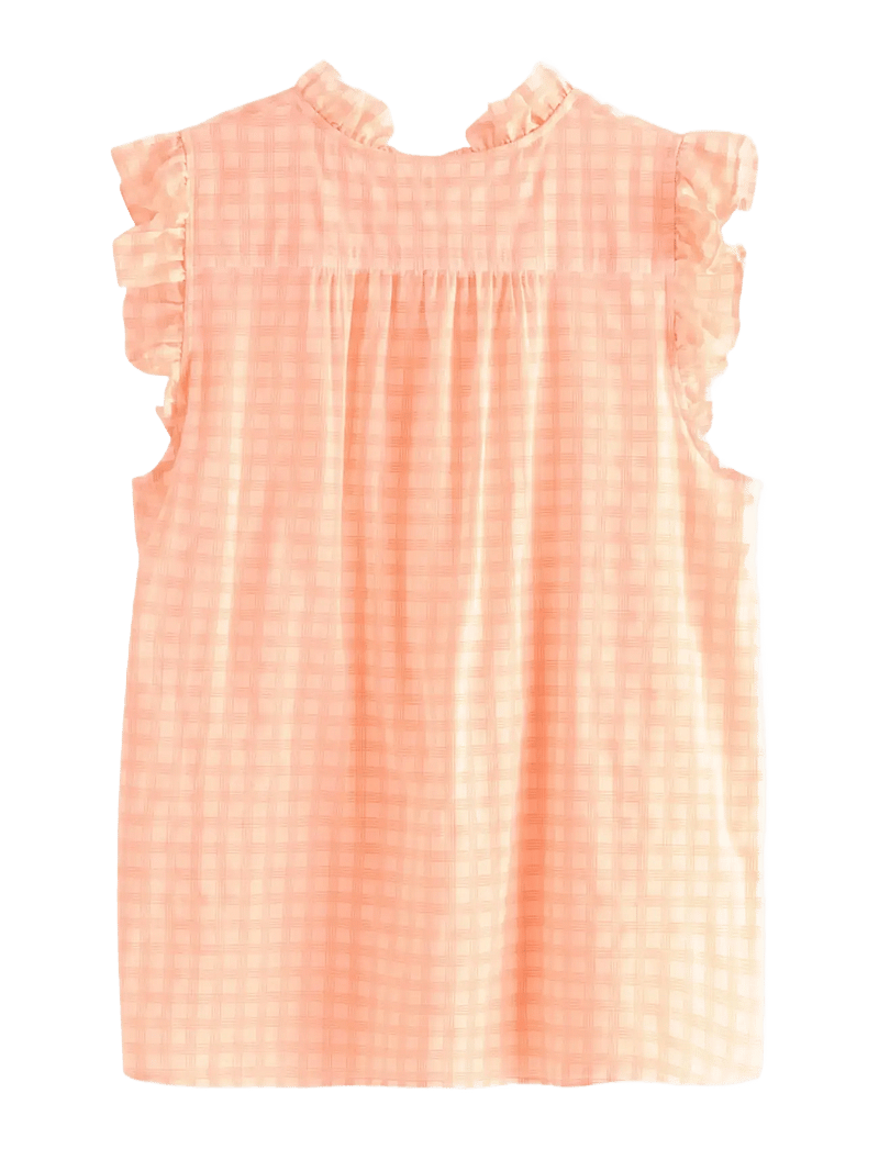 Lindex - Sleeveless blouse - Ærmeløse bluser - neon orange - 2