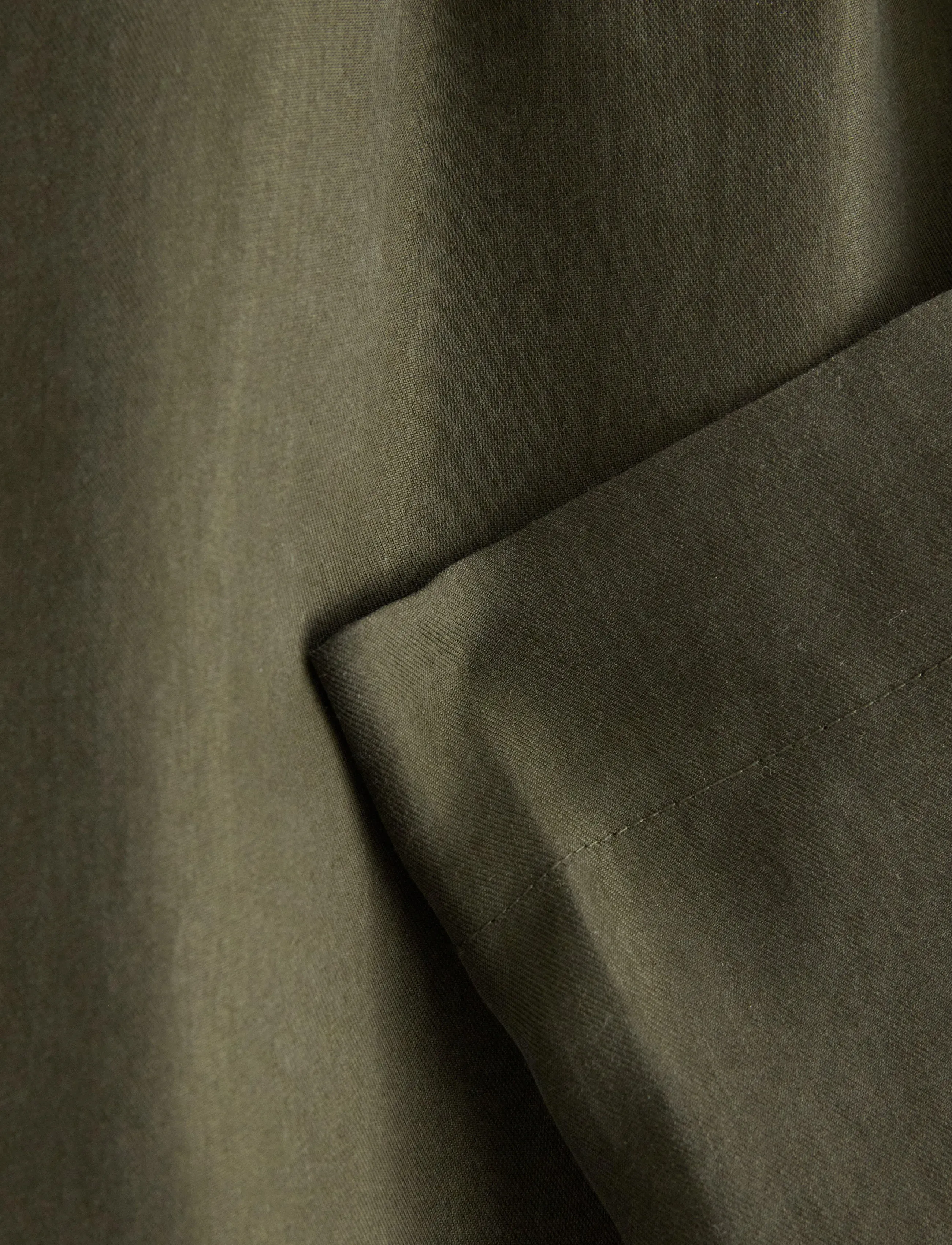 Lindex - Wide trousers with luster - bukser med brede ben - drak dusty green - 5