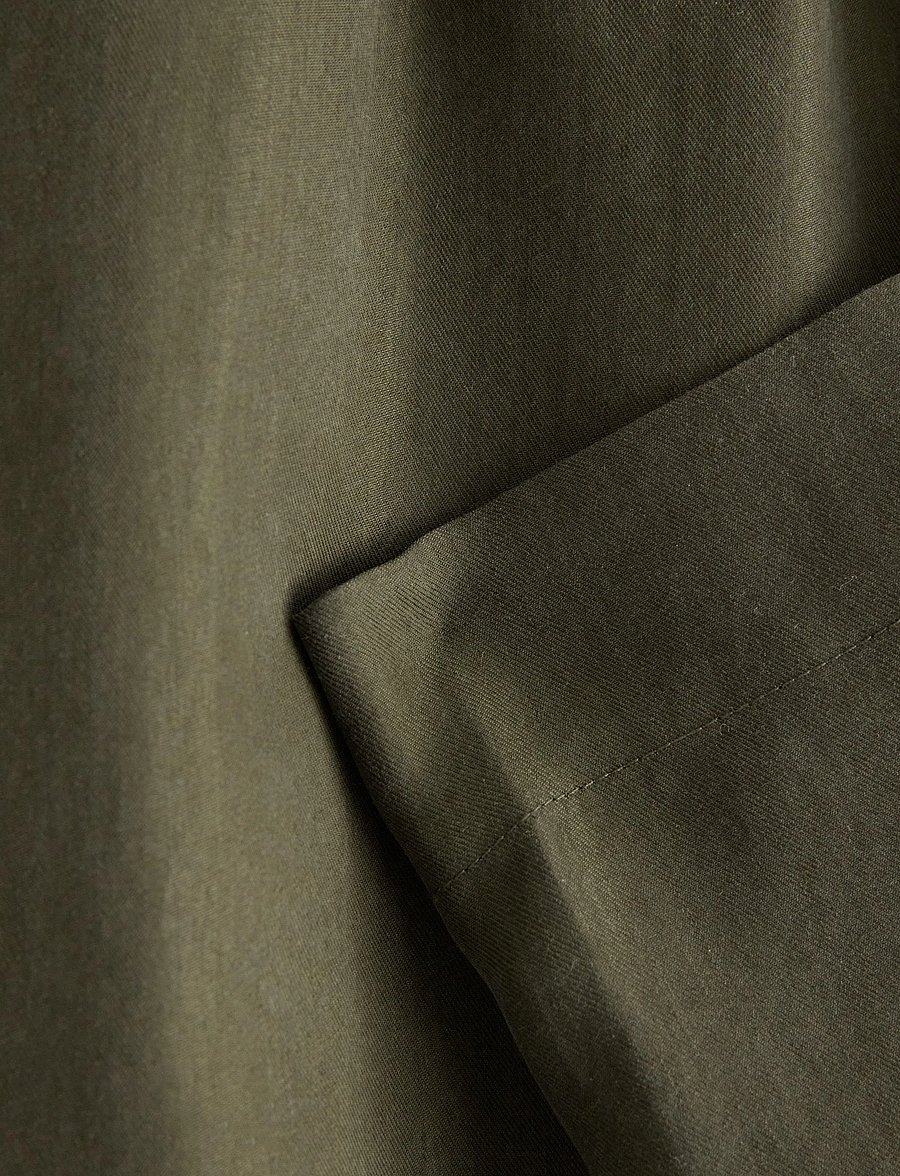 Lindex - Wide trousers with luster - laia säärega püksid - drak dusty green - 5