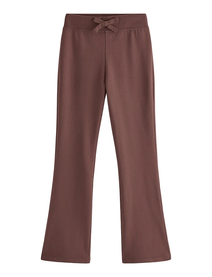 Lindex - Flared sweatpants - jogginghosen - dark brown - 1