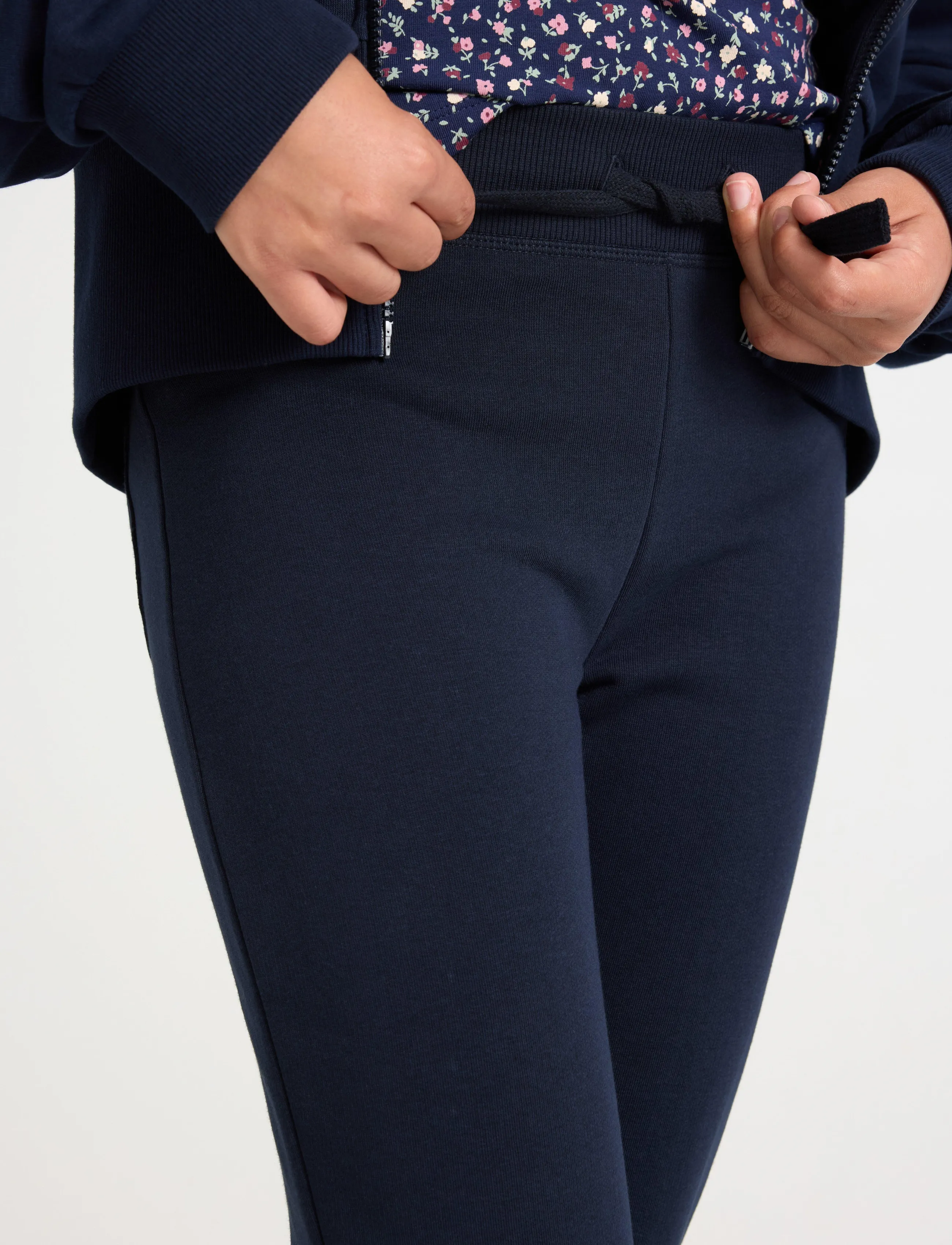 Lindex - Flared sweatpants - dressipüksid - dark navy - 4