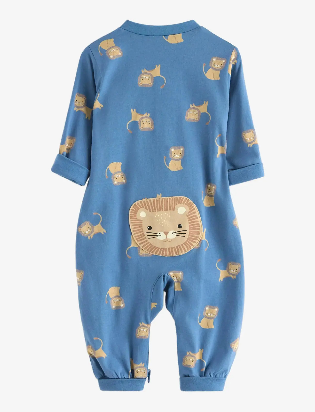 Lindex - Pyjamas with application at the back - sovoveraller - light dusty blue - 1