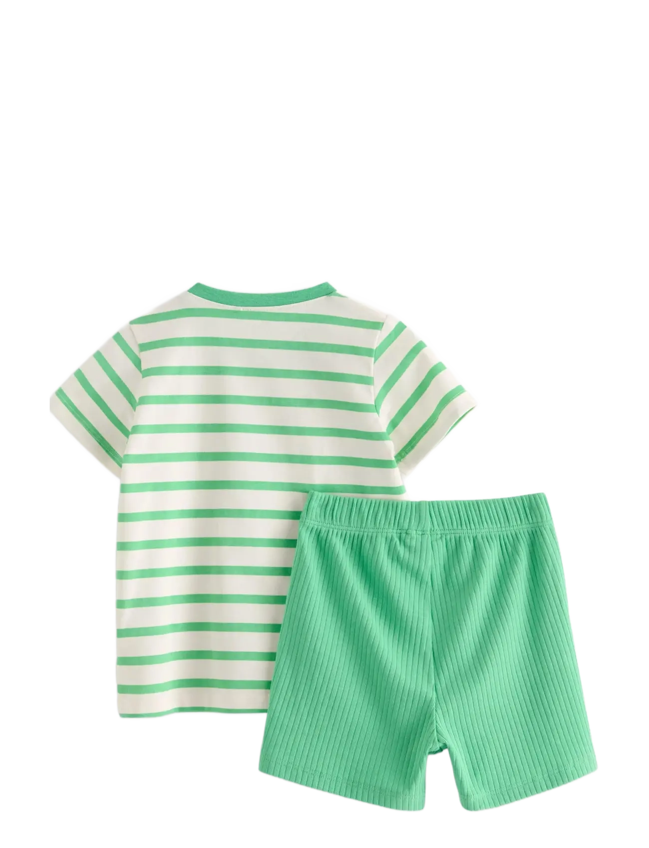 Lindex - Set with top and shorts - komplekti ar t-kreklu ar īsām piedurknēm - green - 1