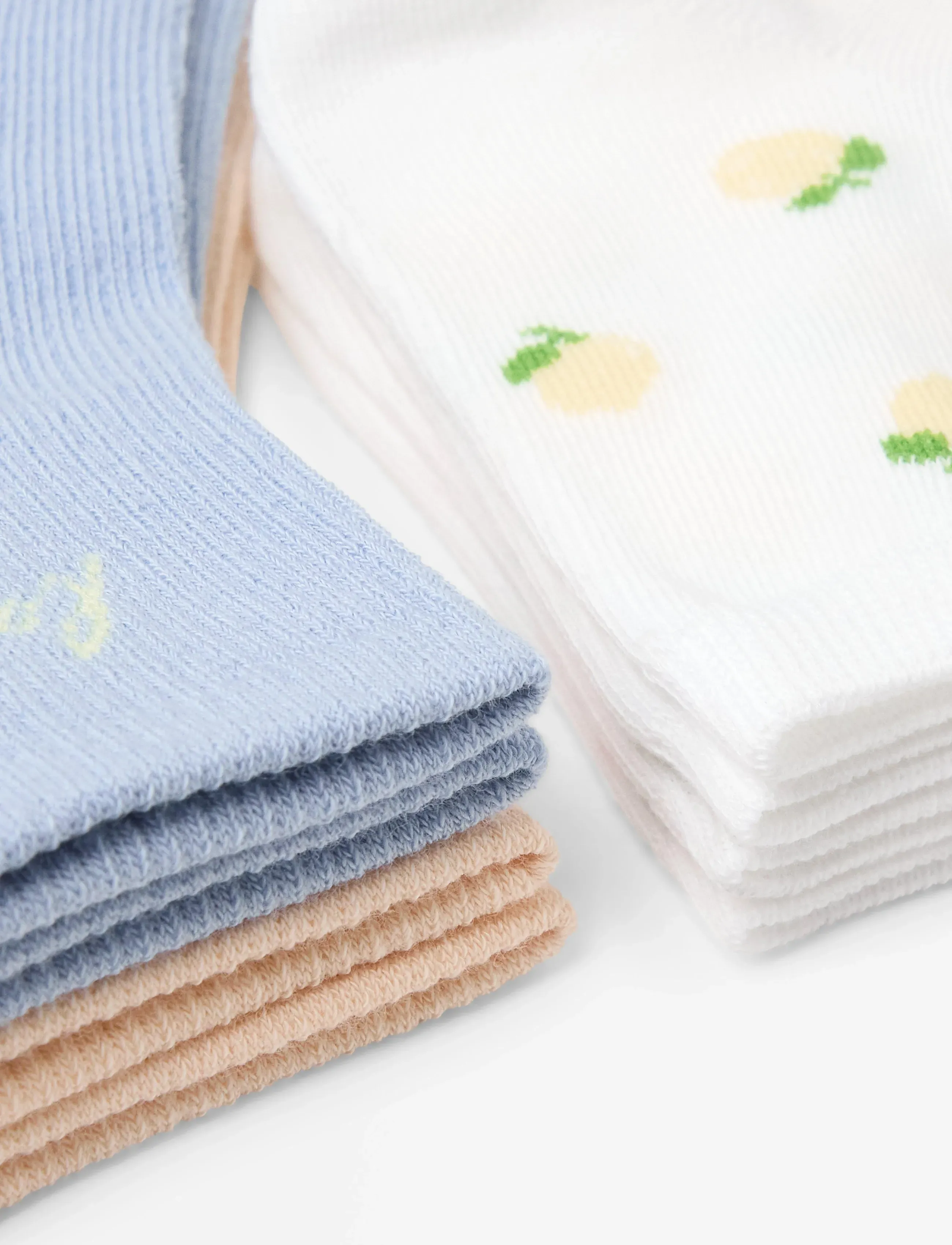 Lindex - 4-pack high ankle socks - sneackersocken - light blue - 2