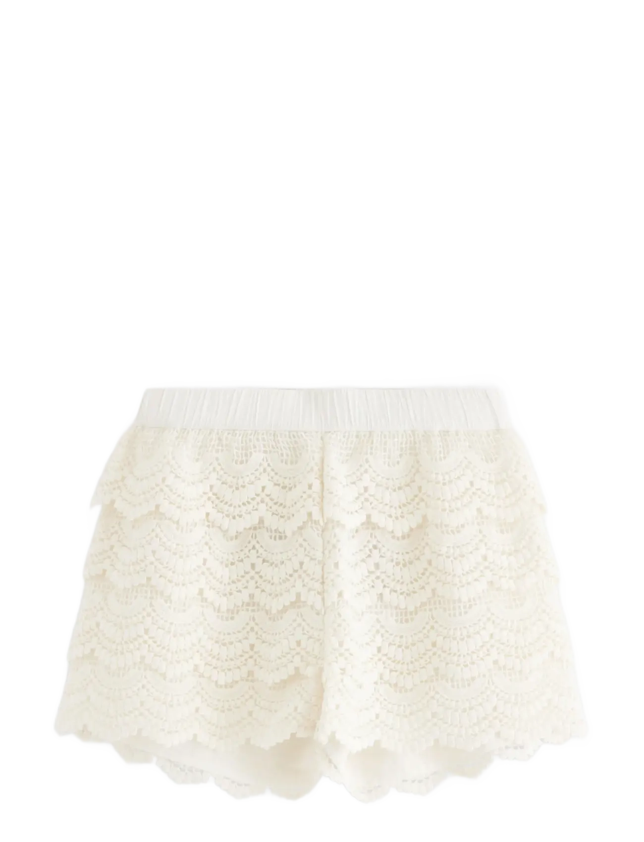 Lindex Shorts - New Arrivals - OFF WHITE / cream