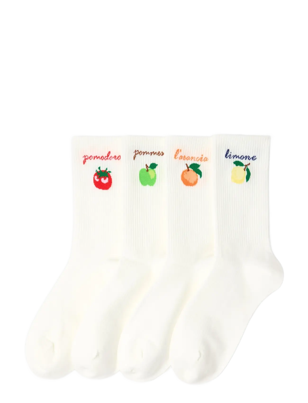 Lindex - 4-Pack Ribbed Socks -