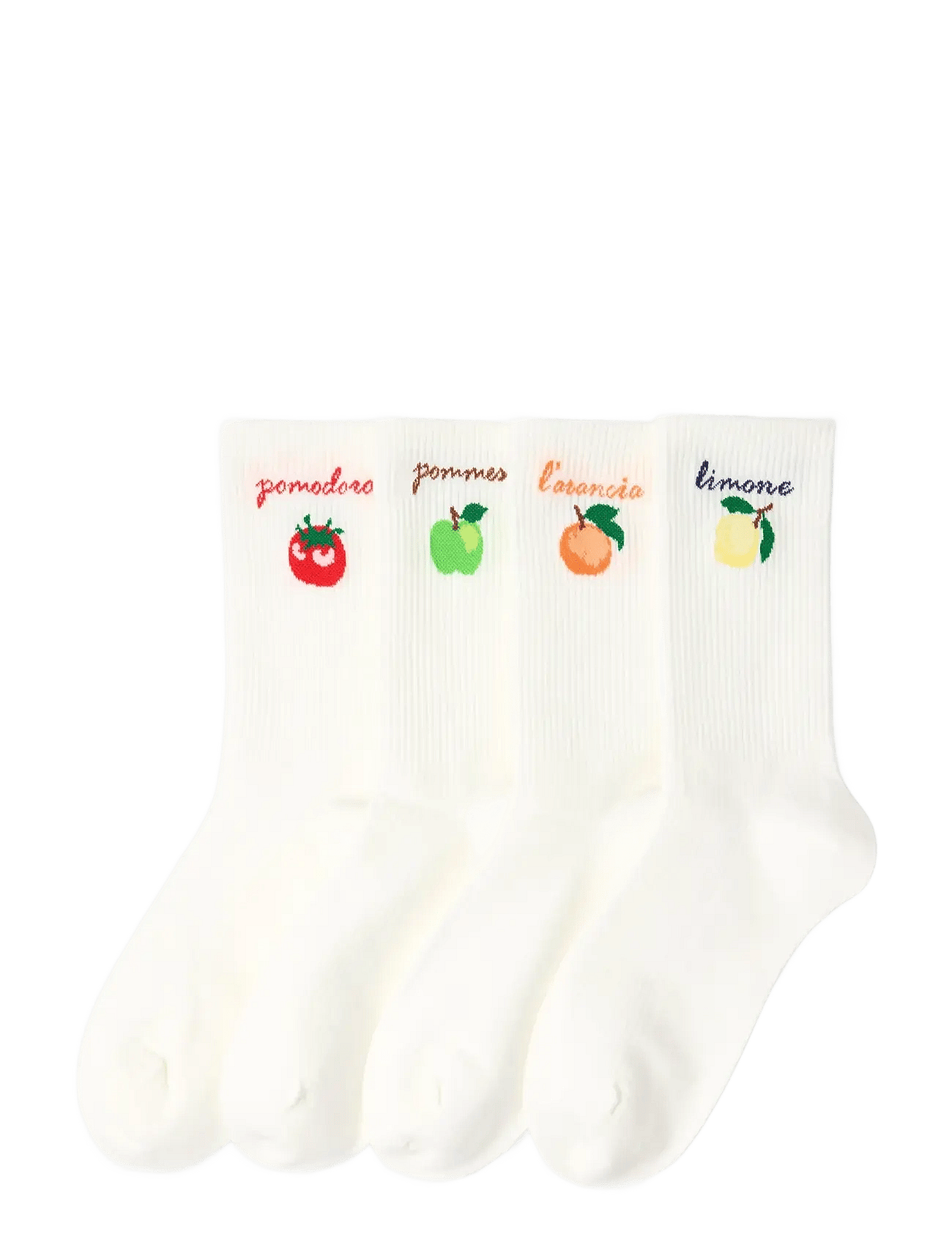 Lindex - 4-Pack Ribbed Socks -