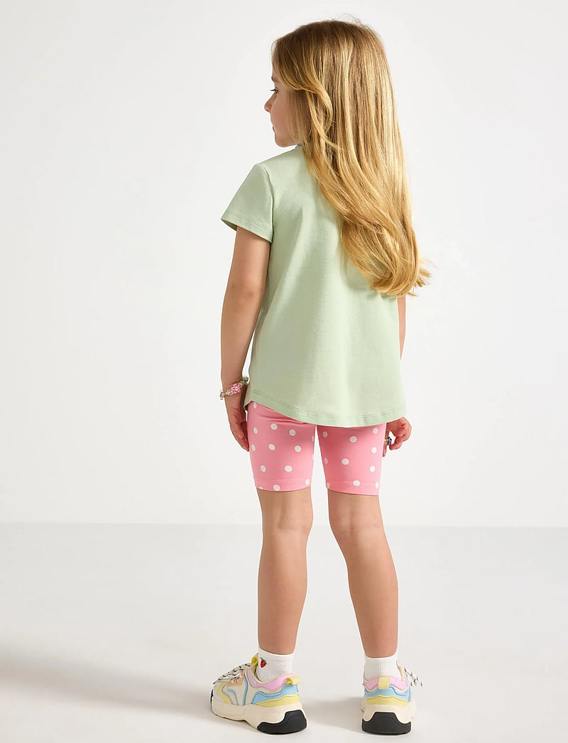 Lindex - Set - top and cycling shorts - lühikeste varrukatega t-särkide komplektid - light dusty green - 3