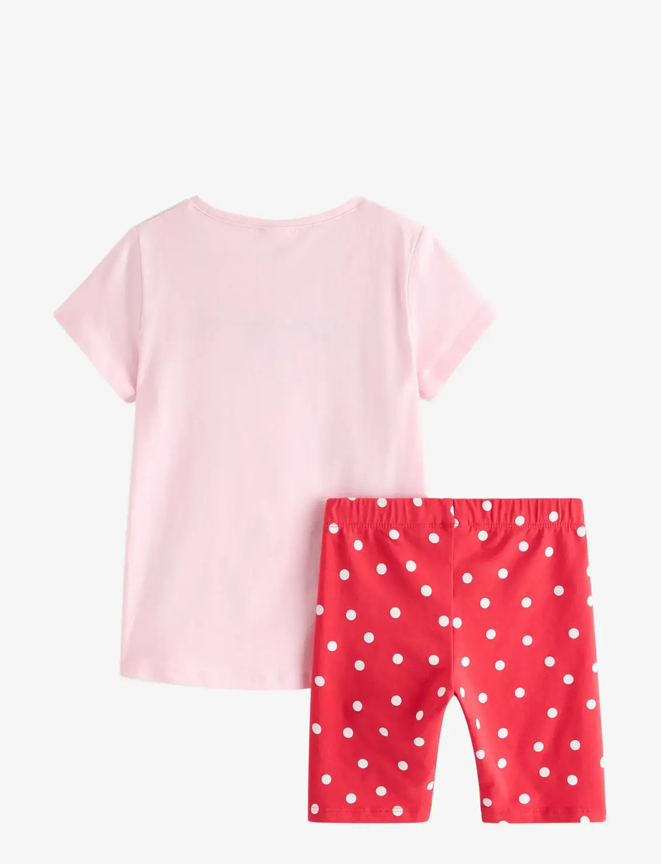 Lindex - Set - top and cycling shorts - zestawy krótkim rękawem - light pink - 2