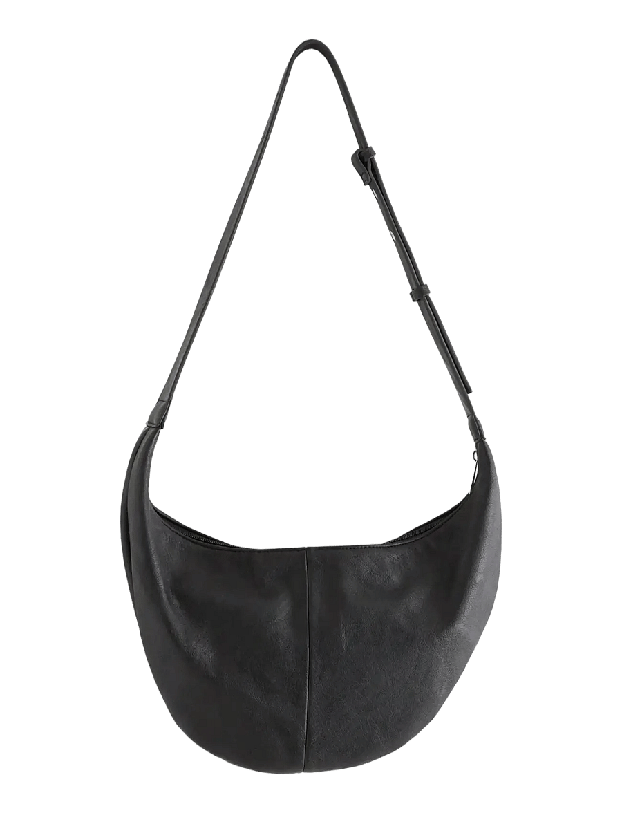 Lindex - Bag in imitation leather - modetrends - black - 1