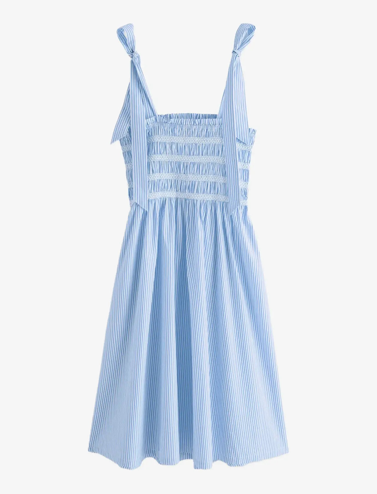 Lindex - Midi dress with smock - midi kjoler - light blue - 2