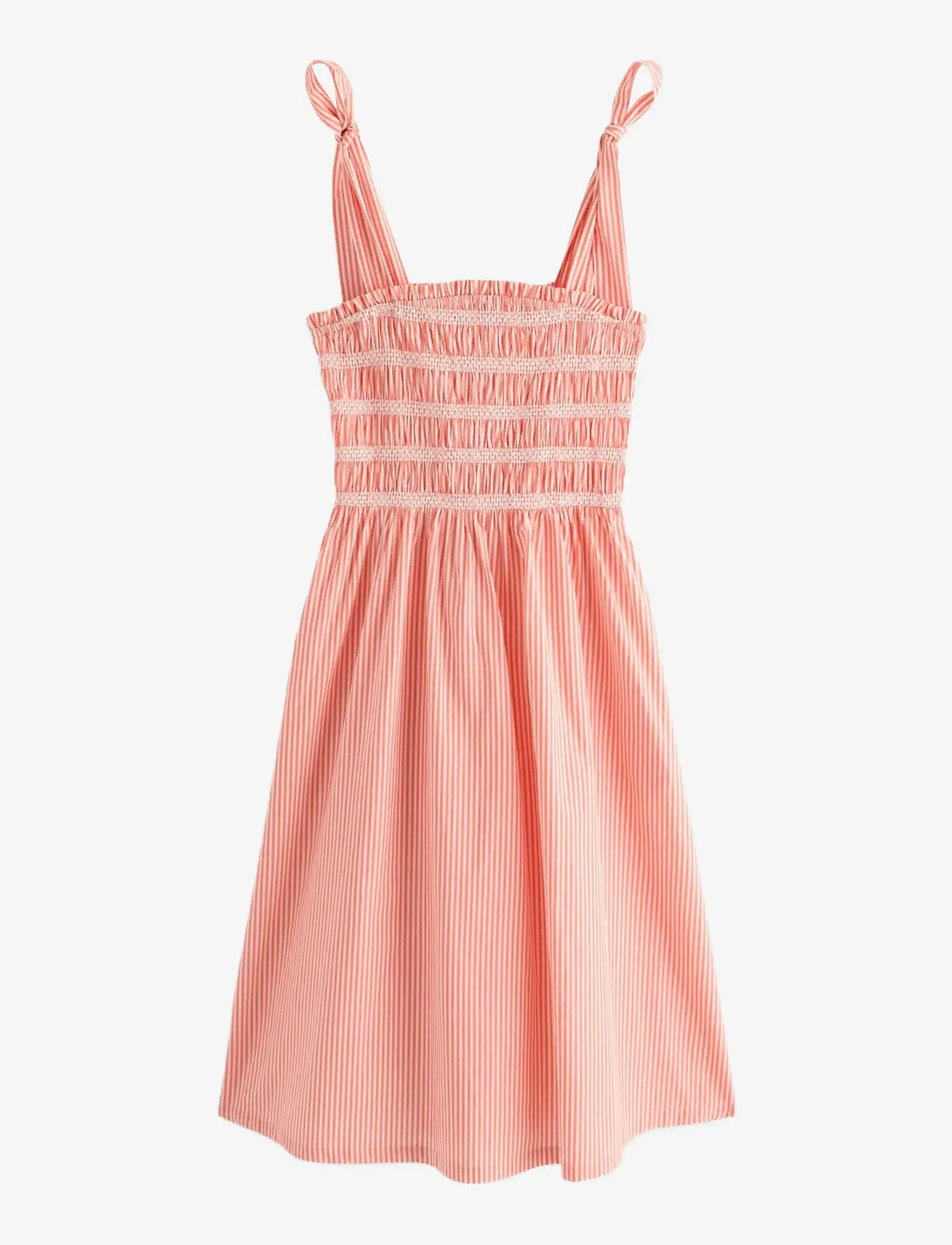 Lindex - Midi dress with smock - midikleider - neon orange - 1