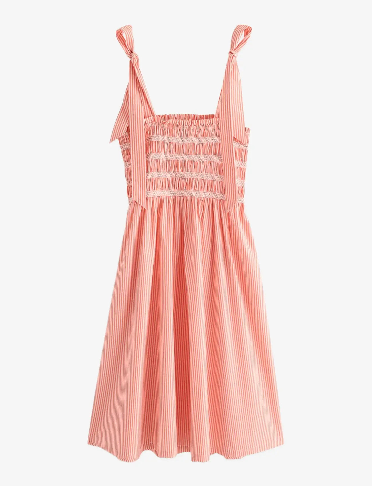 Lindex - Midi dress with smock - midikleider - neon orange - 2