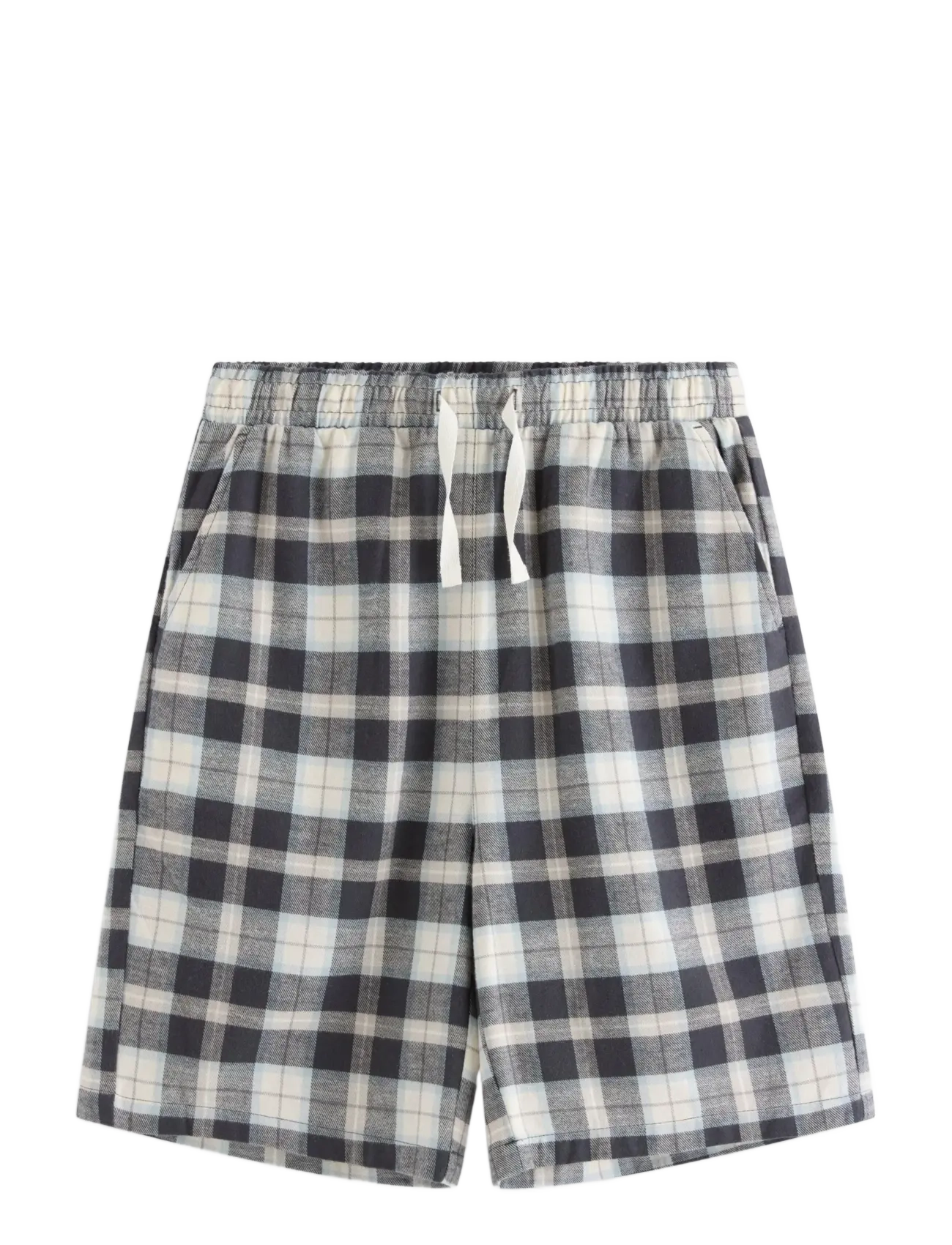 LINDEX Pyjama Shorts Schwarz - 128 - Kinder