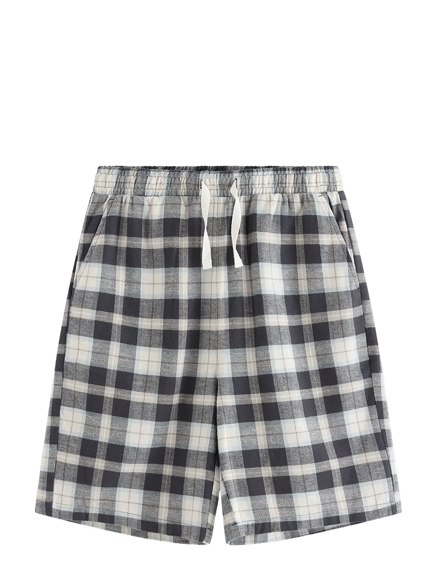 Lindex - Pyjama shorts - pyjamas - offblack - 1