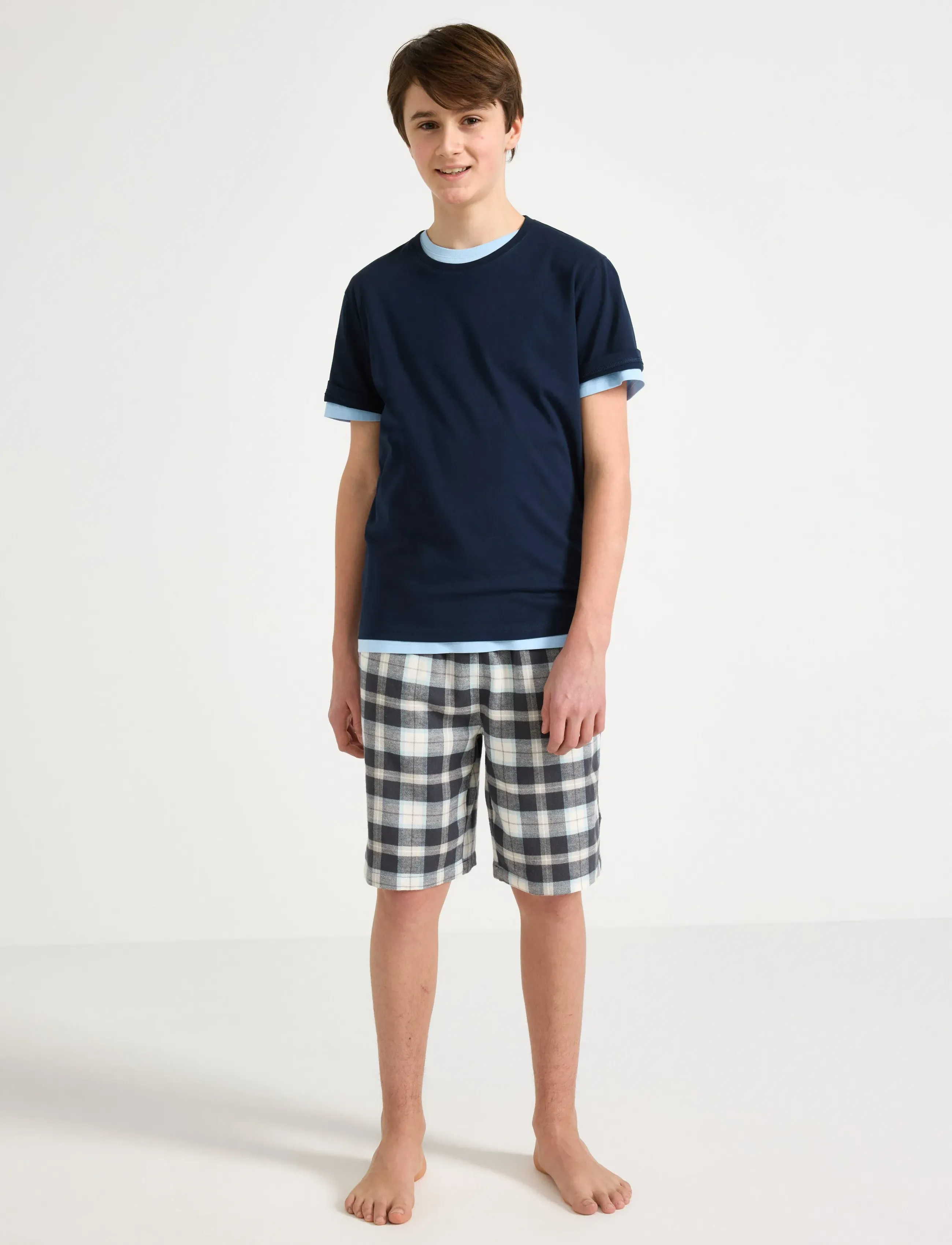 Lindex Pyjama Shorts, 158/164, Pyjamas, Schwarz - Pants, Kinder