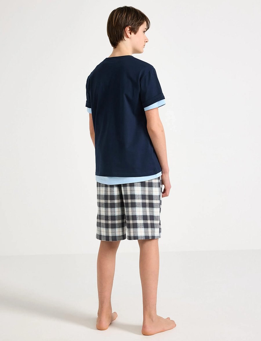 Lindex - Pyjama shorts - pyjamas - offblack - 3