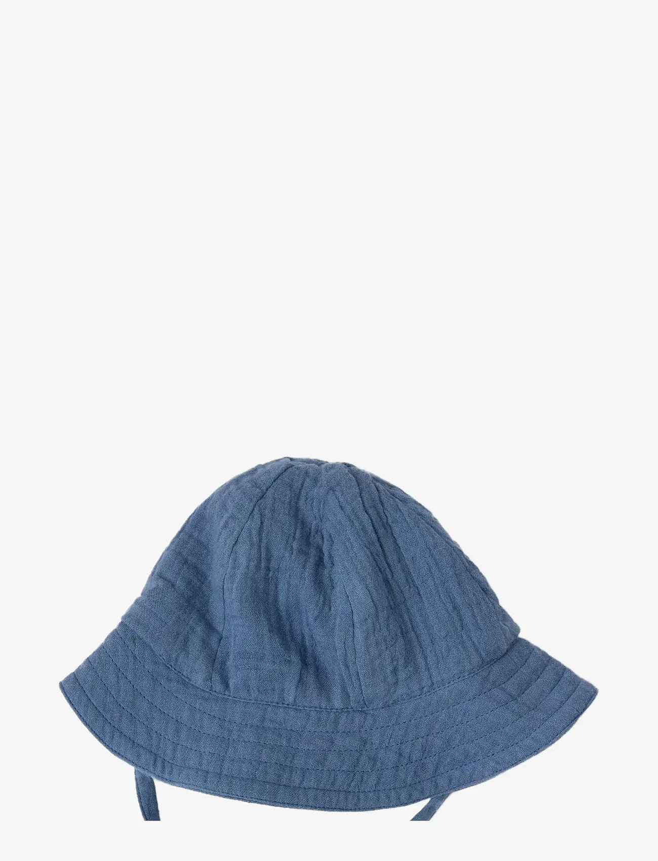 Lindex - Sun hat in cotton gauze - sonnenhüte - dusty blue - 0