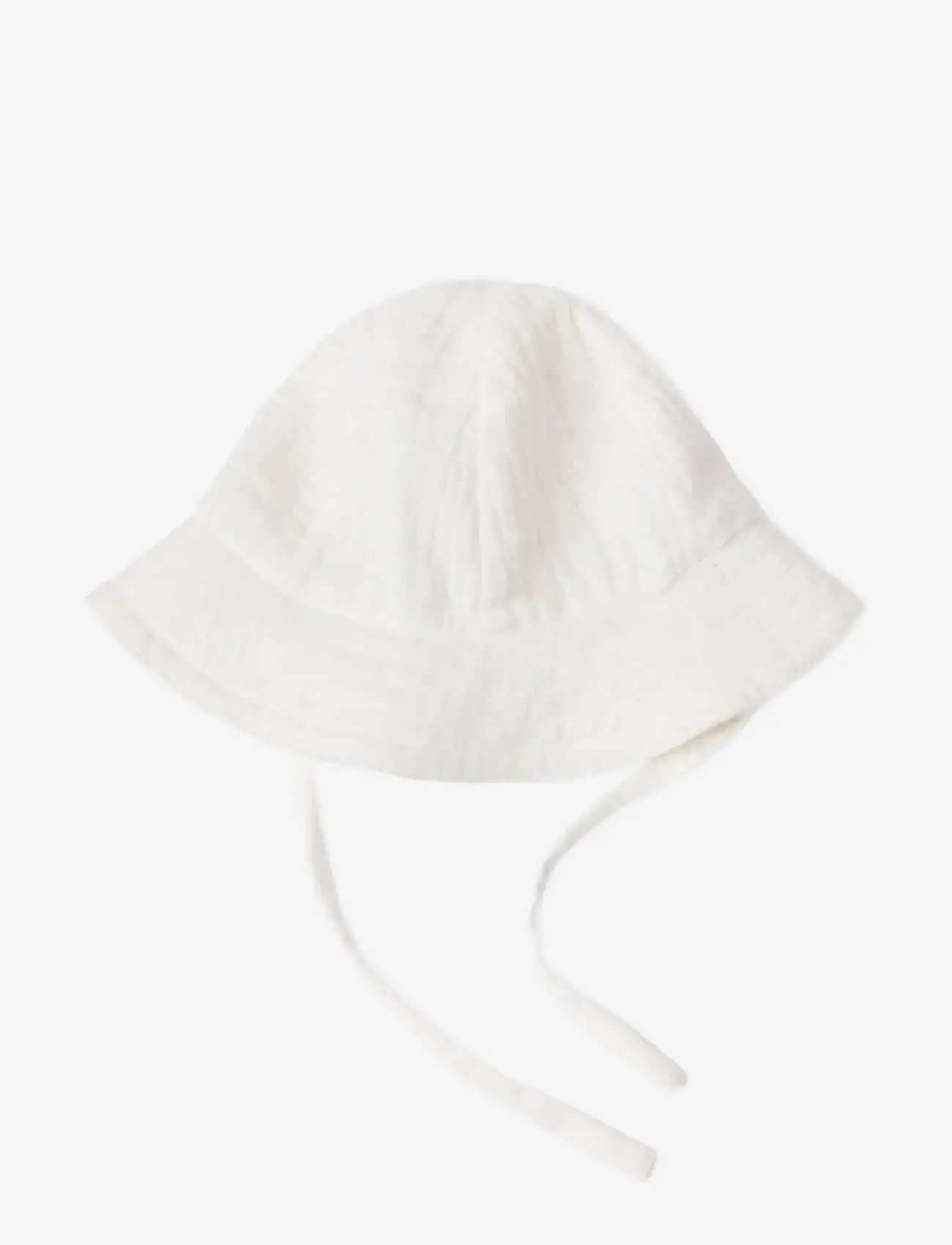 Lindex - Sun hat in cotton gauze - sonnenhüte - light dusty white - 0