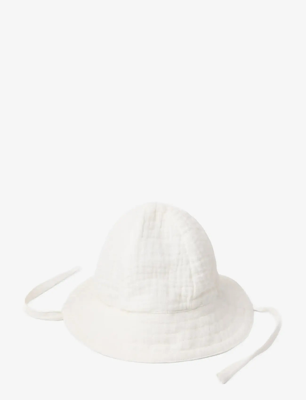 Lindex - Sun hat in cotton gauze - sonnenhüte - light dusty white - 1