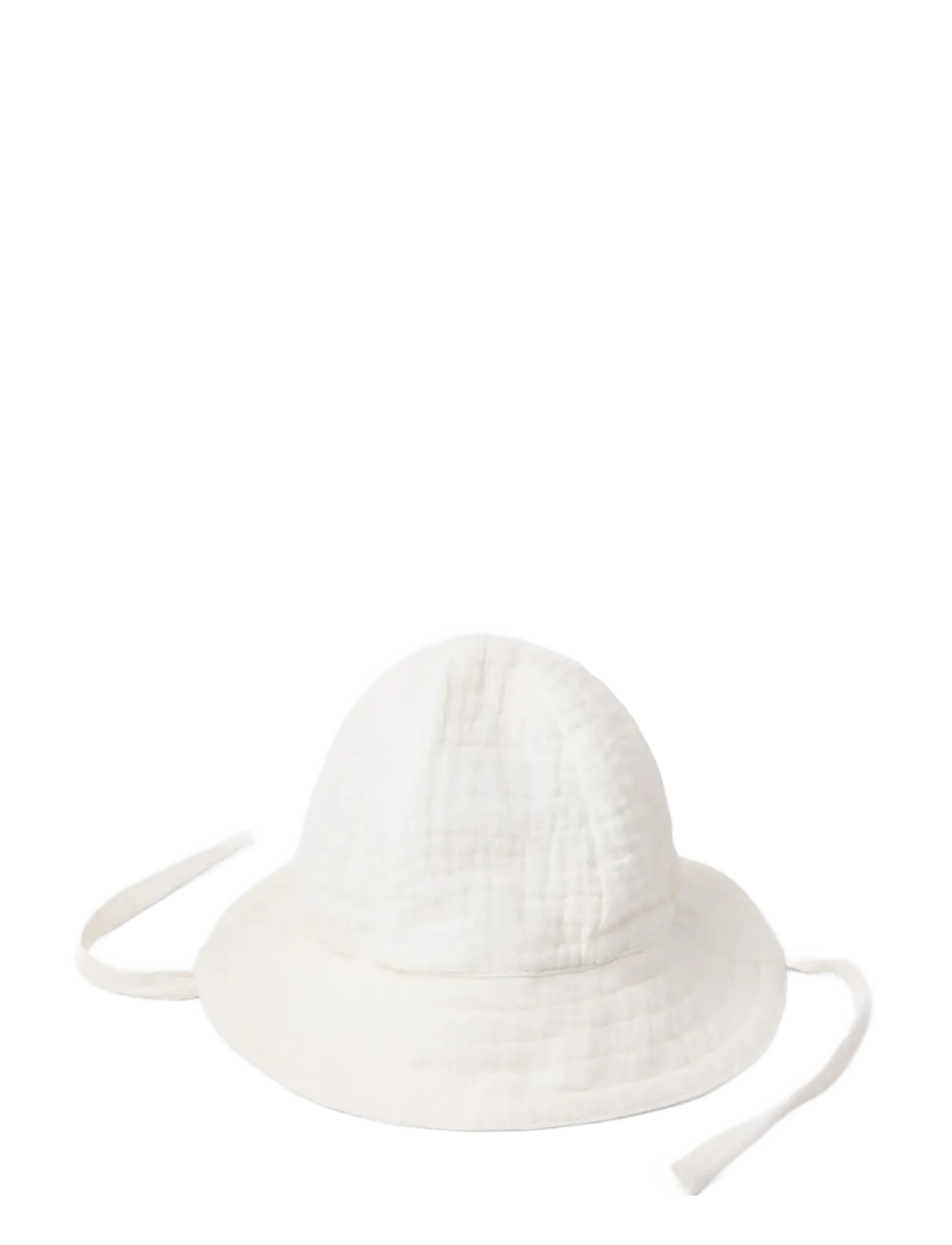 Lindex - Sun hat in cotton gauze - sonnenhüte - light dusty white - 1