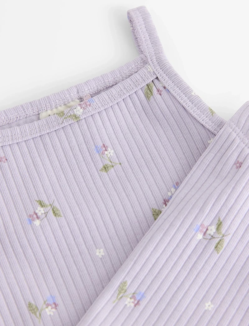 Lindex - Set with bodysuit and cycling shorts - komplektai su bodžiu - light dusty lilac - 2