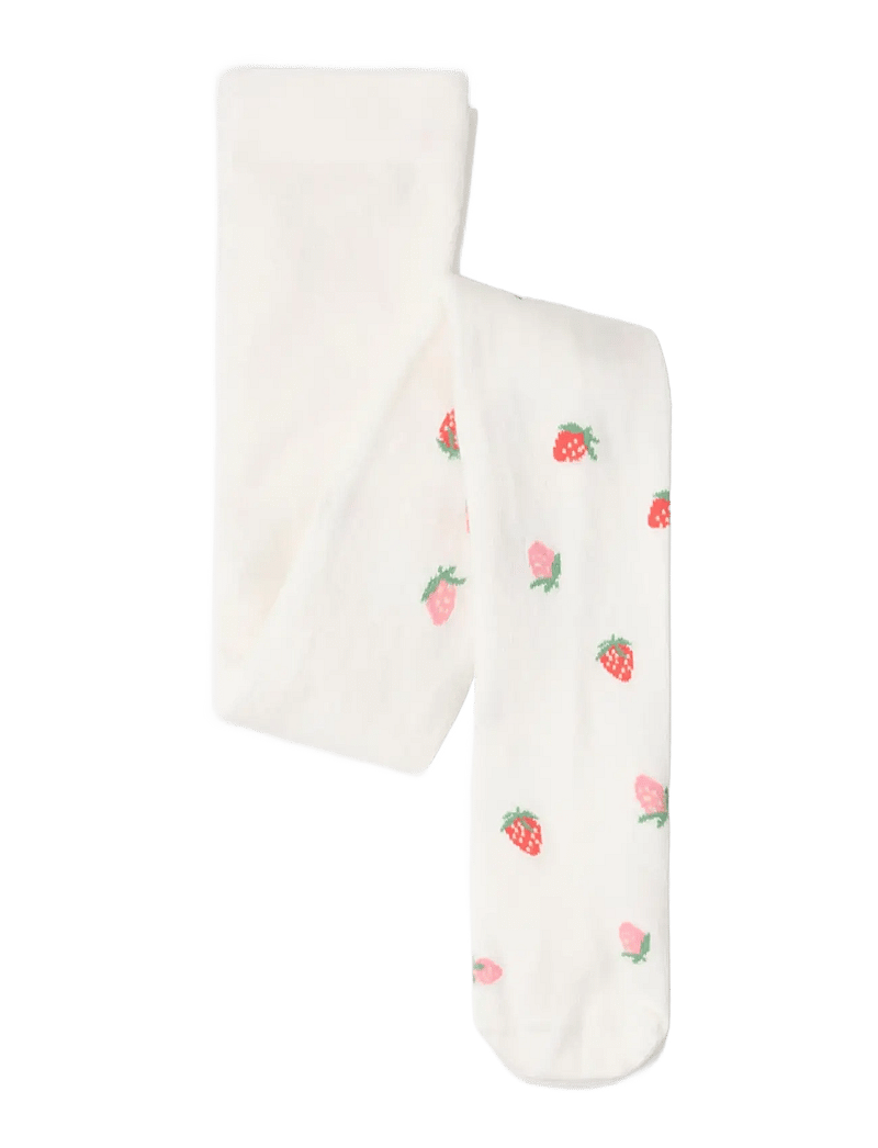 Lindex - Tights SG Strawberries - strumpfhosen - off white - 0