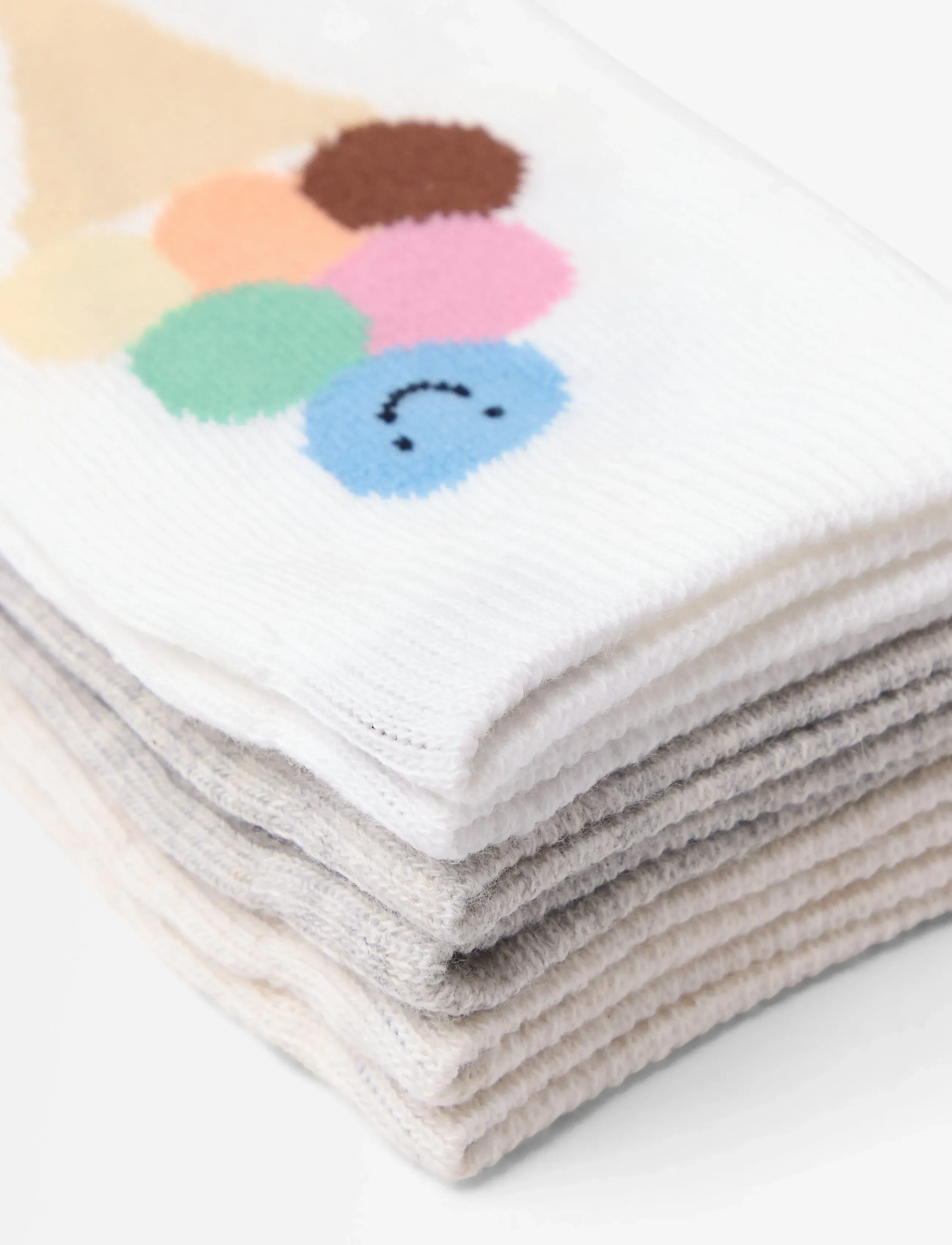 Lindex - 3-pack socks - suvised sooduspakkumised - light dusty white - 2