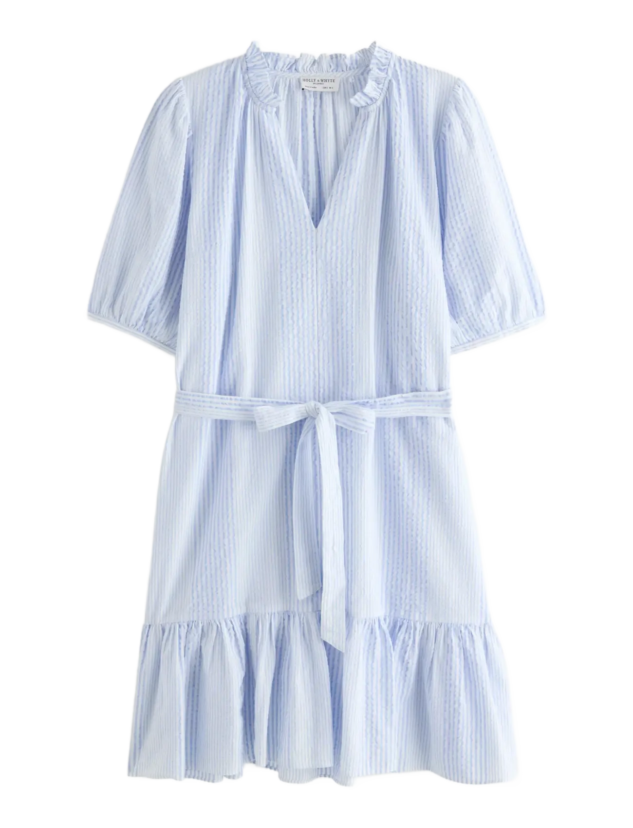 Lindex - Mini Dress In Seersucker