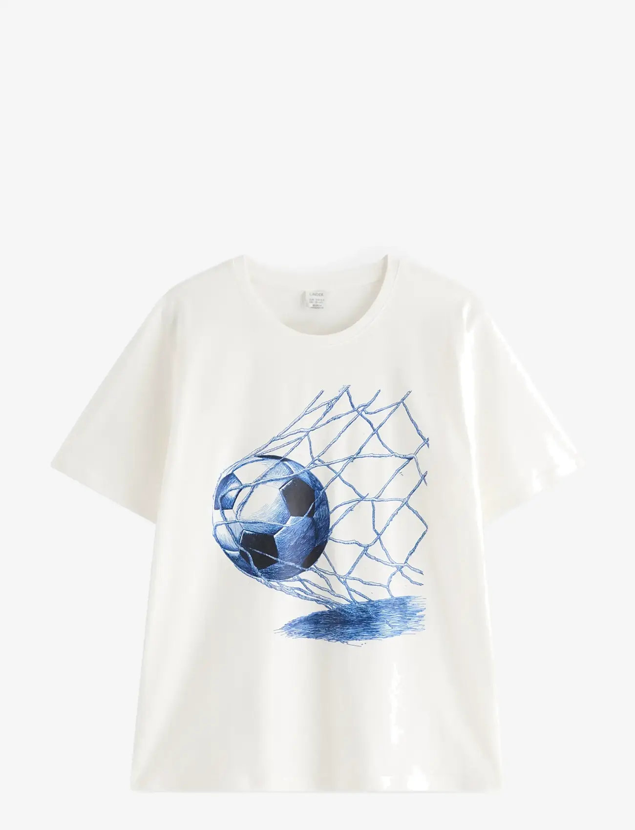 Lindex - T-shirt - lühikeste varrukatega t-särgid - off white - 1