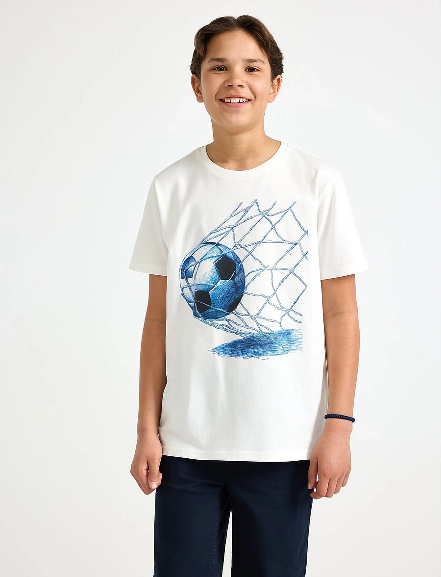 Lindex - T-shirt - kortärmade t-shirts - off white - 0