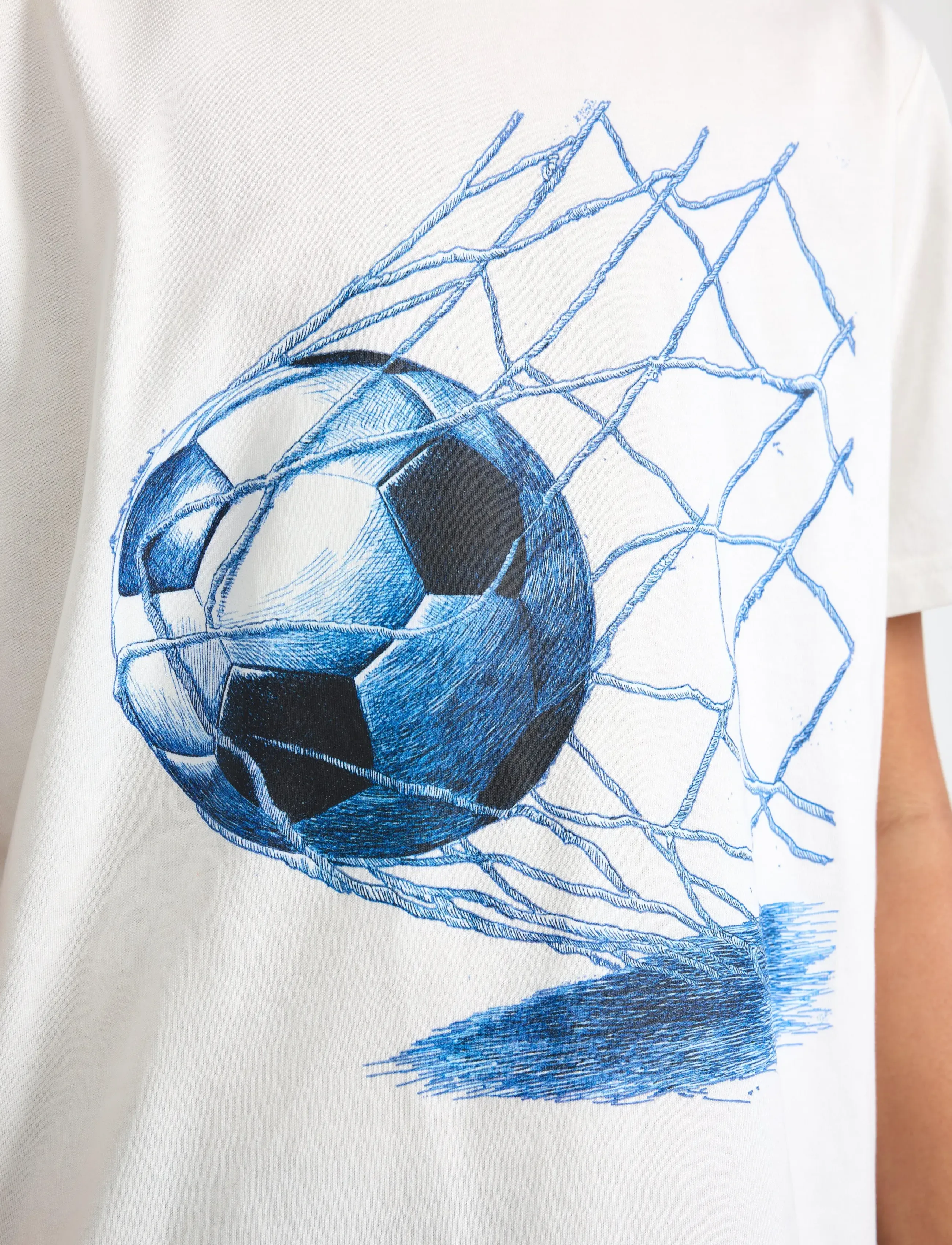 Lindex - T-shirt - krótki rękaw - off white - 5