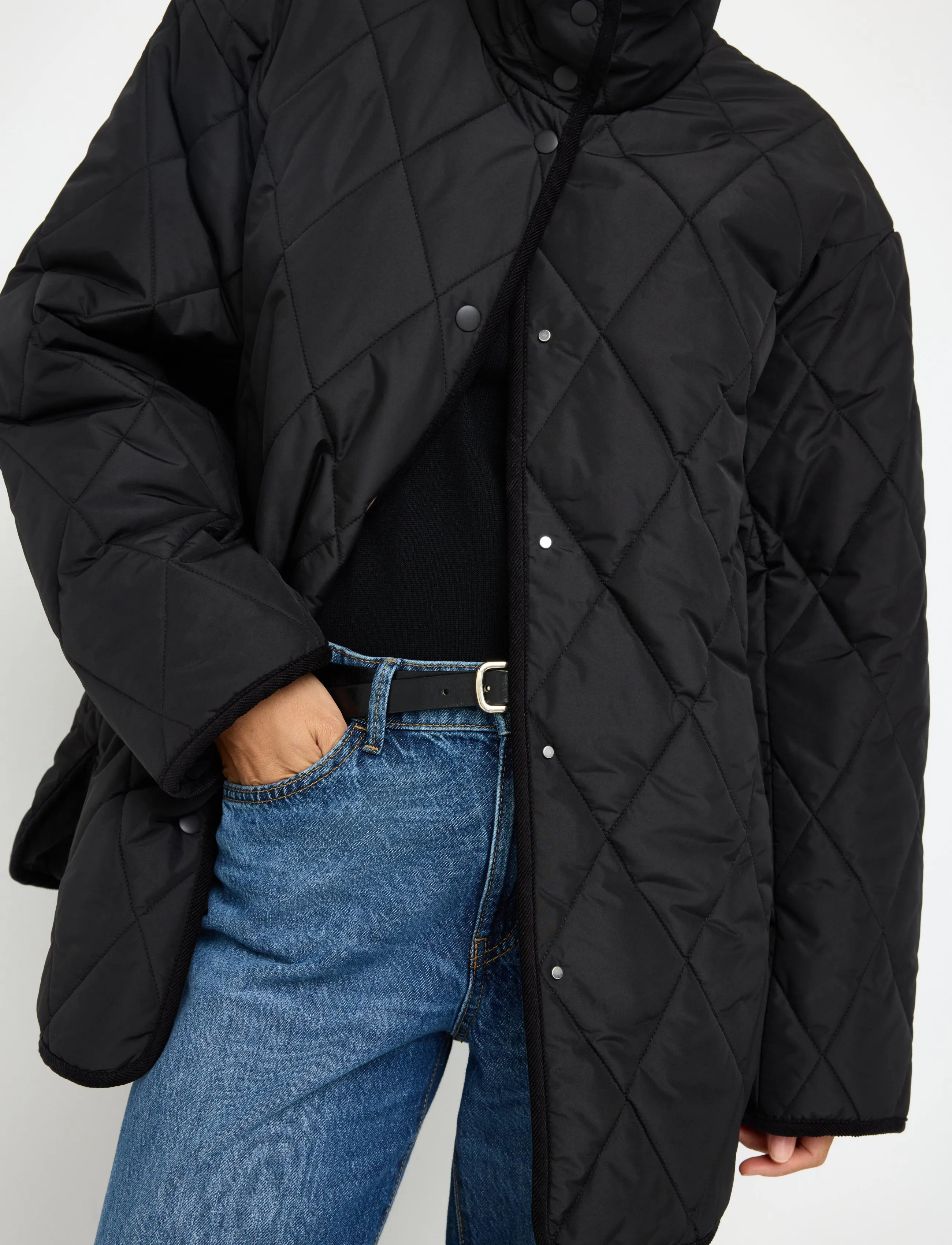 Lindex - Quilted jacket - black - 4