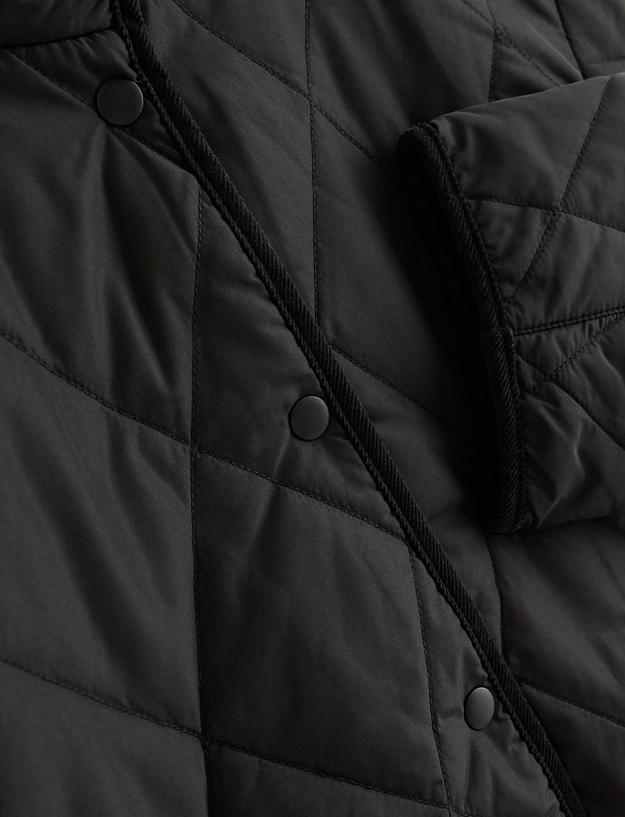 Lindex - Quilted jacket - forårsjakker - black - 5